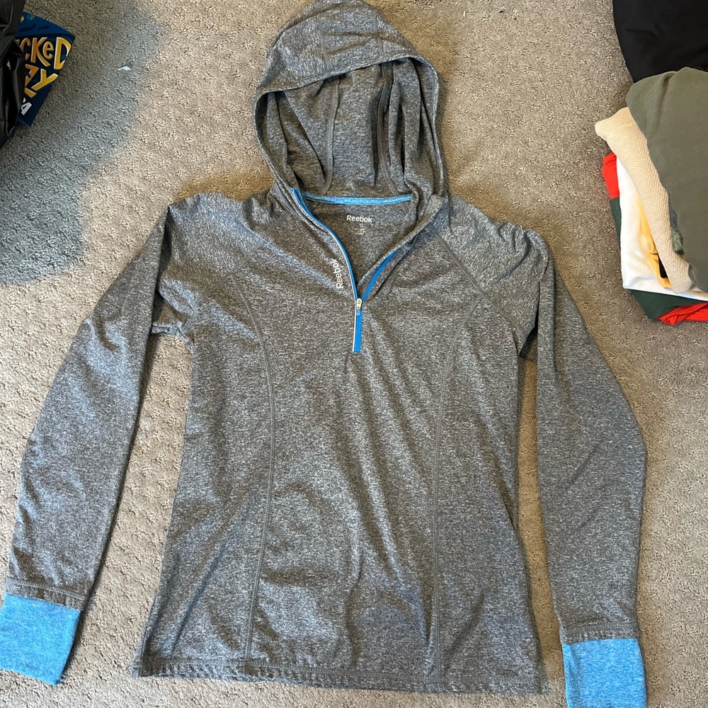 Reebok Hooded Quarter Zip